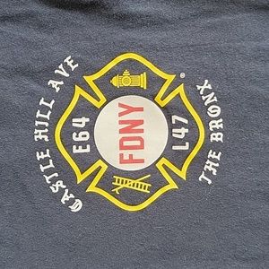 Ten Three Graphics - FDNY Engine 64 Ladder 47, “Castle Hill” T-Shirt